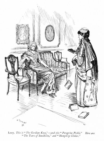 Illustration pour Les Rivaux de Sheridan (gravure) - Edmund Joseph (after) Sullivan