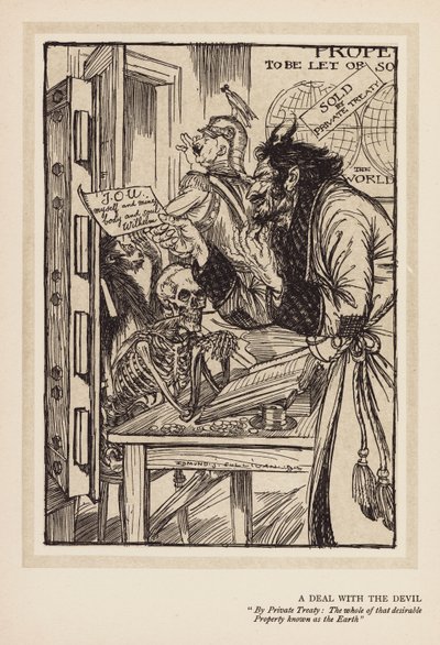 La Guirlande du Kaiser : Un Pacte avec le Diable - Edmund Joseph (after) Sullivan