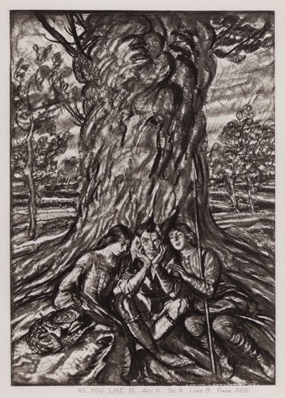 Comme il vous plaira, Acte II, Scène 4 - Edmund Joseph Sullivan