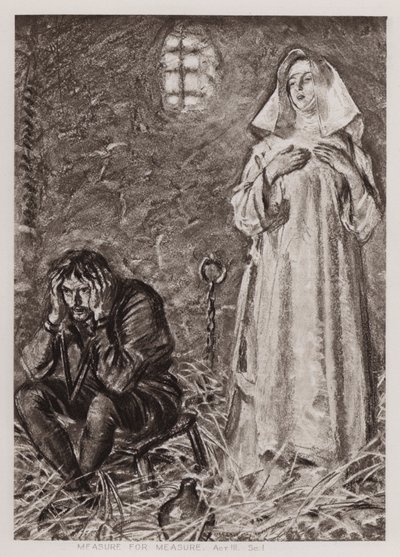 Mesure pour mesure, Acte III, Scène I - Edmund Joseph Sullivan