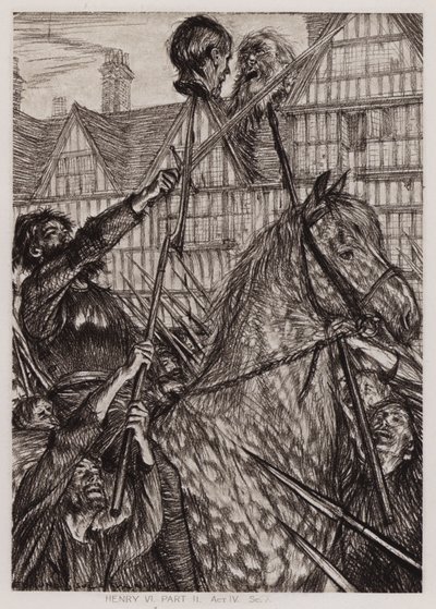 La Deuxième Partie du Roi Henri IV, Acte IV, Scène 7 - Edmund Joseph Sullivan