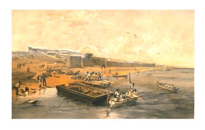 Forteresse de Yenikale, vue vers la mer d