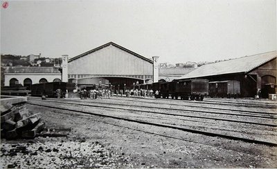 Gare de Perrache à Lyon - Edouard Denis Baldus