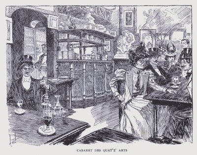 Paris bohème : Cabaret des Quat