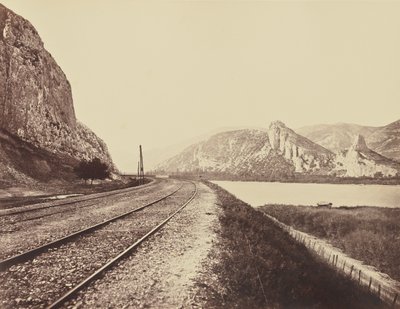 Entrée du col de Donzère - Édouard Baldus