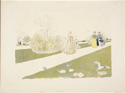 Le jardin des Tuileries - Édouard Jean Vuillard