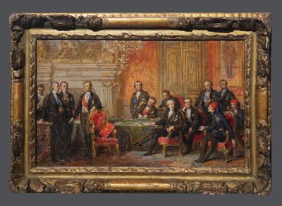 Le Congrès de Paris, du 25 février au 30 mars - Edouard Louis Dubufe
