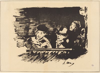 Au Paradis - Édouard Manet