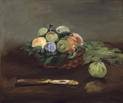 Corbeille de fruits - Édouard Manet