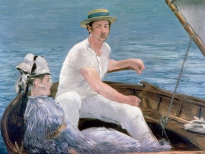En Bateau, 1874 - Édouard Manet