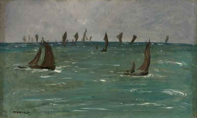 Bateaux à Berck-sur-Mer, 1873 - Édouard Manet