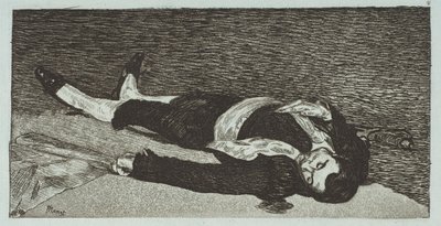 Toreador mort - Édouard Manet