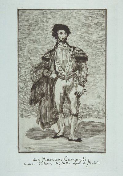 Don Mariano Camprubi Le Baïlarin, 1862-63 - Édouard Manet