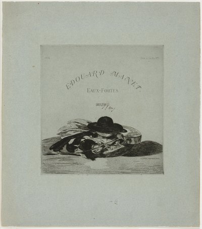 Chapeau et guitare, frontispice de l