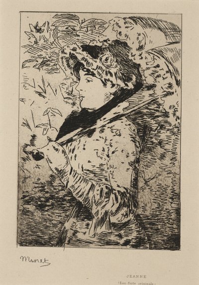 Jeanne : Printemps - Édouard Manet