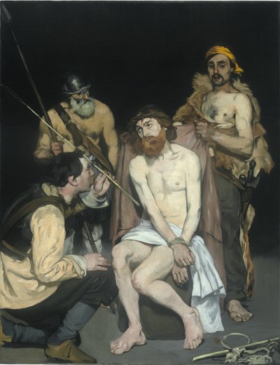 Jésus moqué par les soldats, 1865 - Édouard Manet