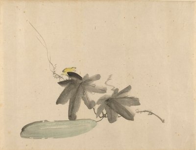 Manet - Concombre avec feuilles, vers 1880 - Édouard Manet