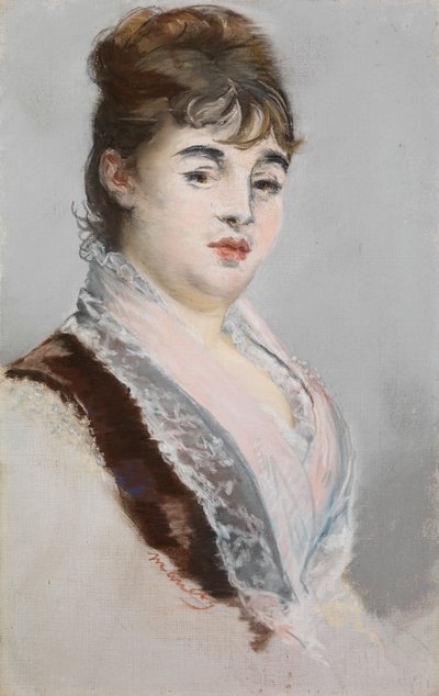 Marie Colombier, c.1880 - Édouard Manet