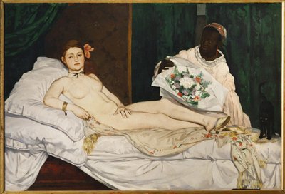 Olympia (huile sur toile) - Edouard Manet