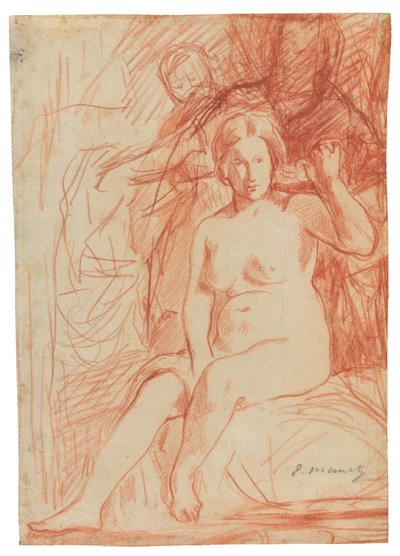 Nu assis - Édouard Manet