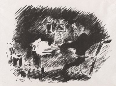 Sous la lampe, de la traduction par Stéphane Mallarmé du Corbeau d