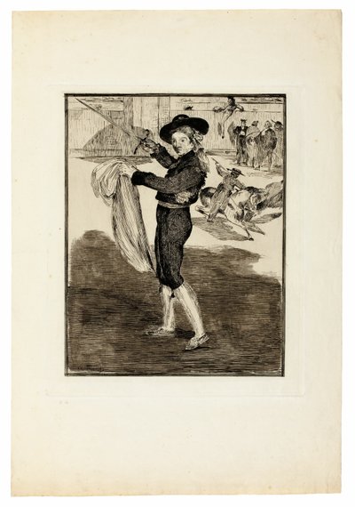 Victorine Meurent en costume d