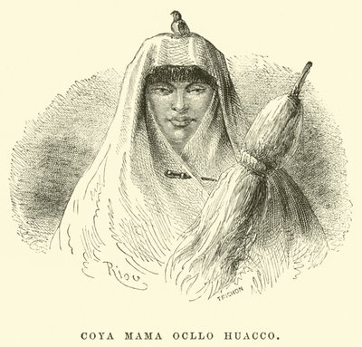 Coya Mama Ocllo Huacco - Edouard Riou