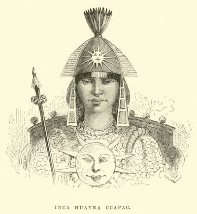 Inca Huayna Capac - Edouard Riou