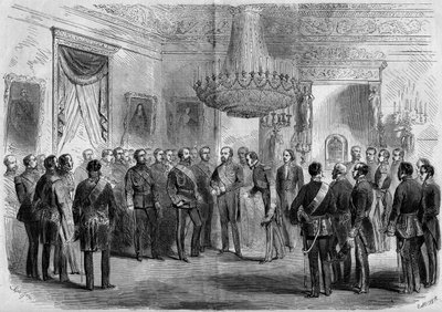Mariage du Prince Napoléon (1822-1891) et de la Princesse Clotilde de Savoie (1843-1911) - Edouard Riou