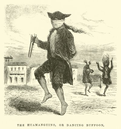 Le Huamanguino, ou Bouffon Dansant - Edouard Riou