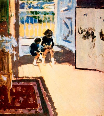 Enfants dans une pièce, 1909 - Edouard Vuillard