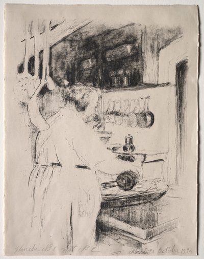 Cuisine : Le cuisinier - Edouard Vuillard
