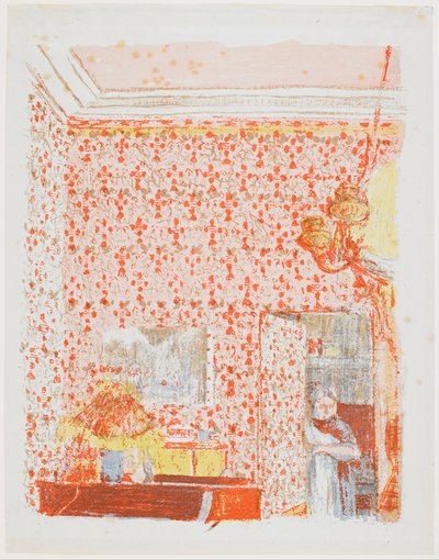 Intérieur aux tentures roses I - Edouard Vuillard