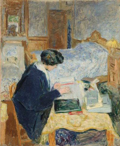 Lucy Hessel lisant - Edouard Vuillard