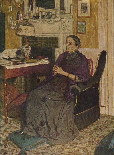 Mme Kapferer 1919, 1919, 1946 - Edouard Vuillard