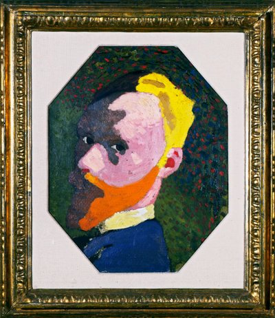 Autoportrait octogonal, 1890 - Edouard Vuillard