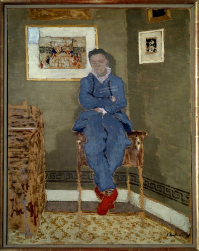 Portrait du peintre Félix Vallotton (1865-1925) - Edouard Vuillard