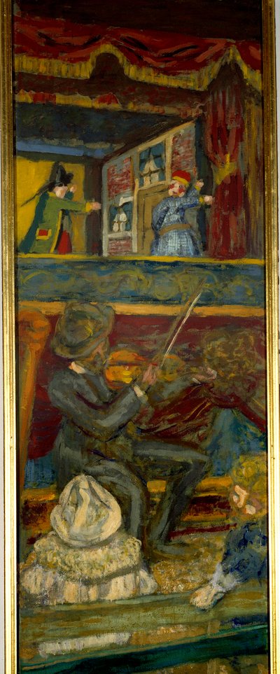 Le théâtre de Guignol (détail) - Edouard Vuillard