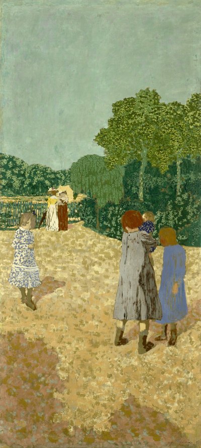 La Promenade - Edouard Vuillard