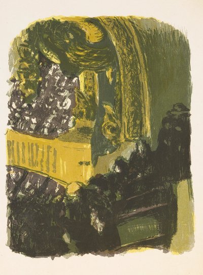 Eine Galerie im Gymnasium - Edouard Vuillard