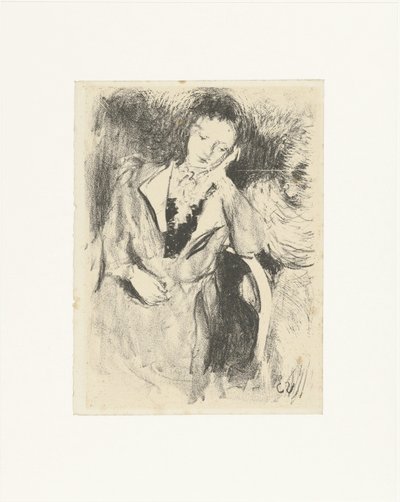Femme assise sur une chaise - Edouard Vuillard