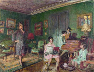 Madame André Wormser et ses enfants - Edouard Vuillard