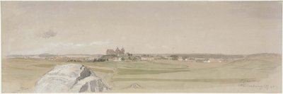 Vue de Neidenburg et de ses environs - Eduard Gaertner