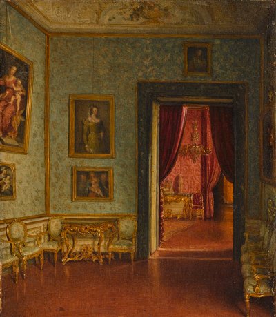 Palazzo Colonna. Vue sur la Sala del Trono - Eduard Heuss