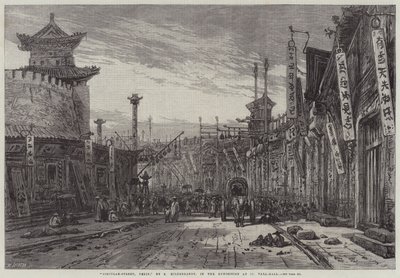 Rue circulaire, Pékin - Eduard Hildebrandt