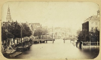 Vue de Zwanenburgwal à Amsterdam - Eduard Isaac Asser