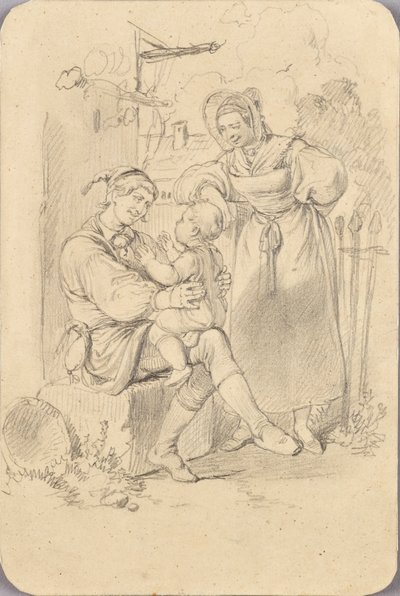 La famille heureuse - Eduard Ritter
