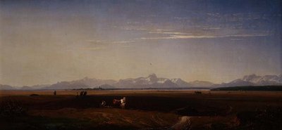 Labourage en Bavière - Eduard Schleich