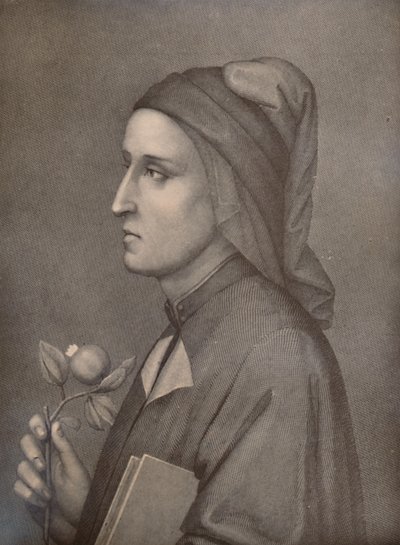 Dante Alighieri, poète italien - Eduardo Chiossone