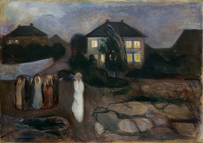 La Tempête. 1893 - Edvard Munch